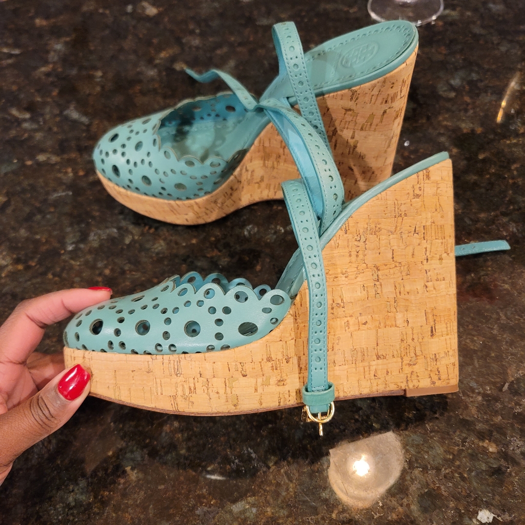 Tory Burch Strappy Wedge